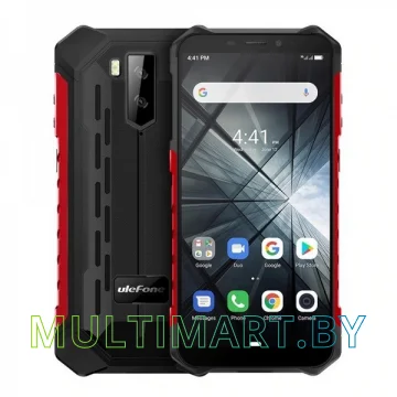 Смартфон Ulefone Armor X3 2GB/32GB (черный/красный)
